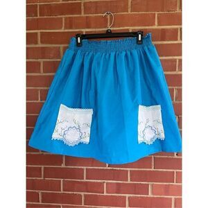 Vintage Style Plus Size Flower Skirt